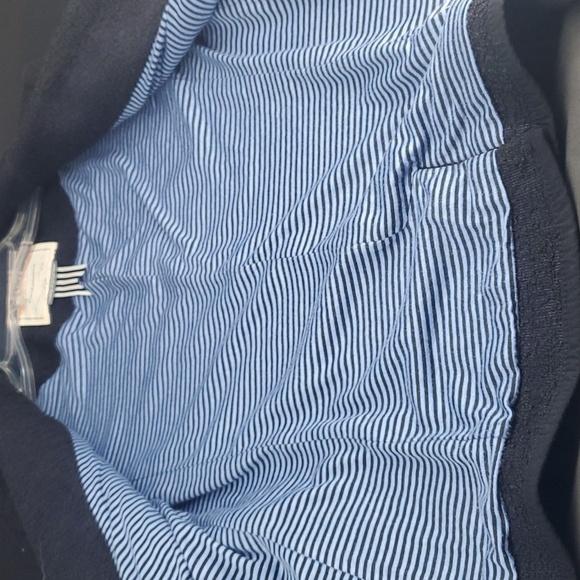 Anthropologie Cartonnier Blazer 4 Shoulder Pads Blue Black - Picture 9 of 12